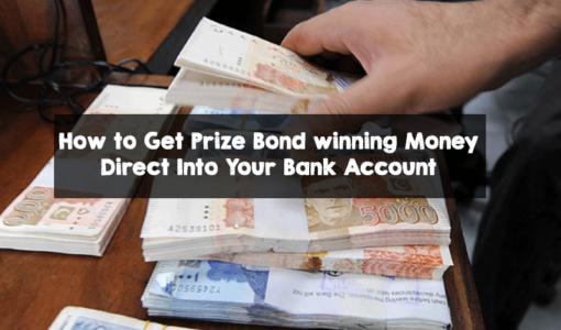 Prize Bond winning Money in Direct Bank Account