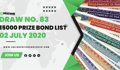15000 Prize Bond List - 02 July 2020