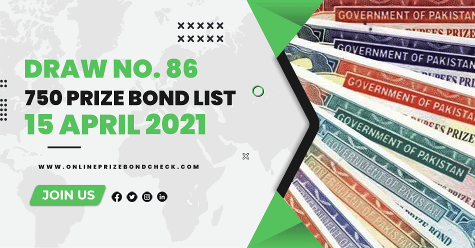 750 Prize Bond List 15-April-2021