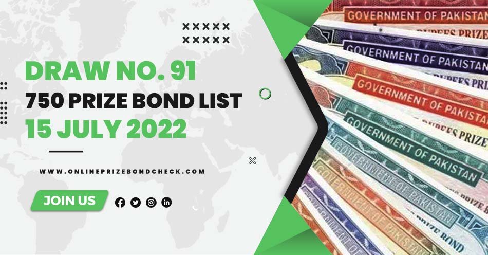 750 Prizebond list 15 July 2022